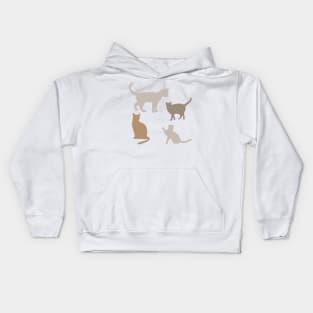 Cat Pattern Kids Hoodie